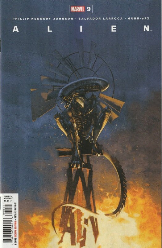 Alien # 9 Cover A NM Marvel [E2]