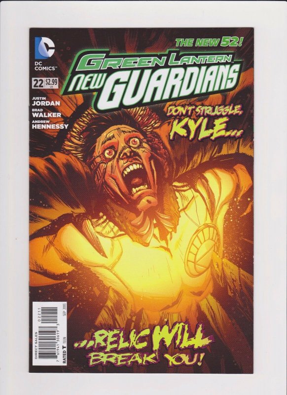 DC Comics! Green Lantern: New Guardians! Issue #22!