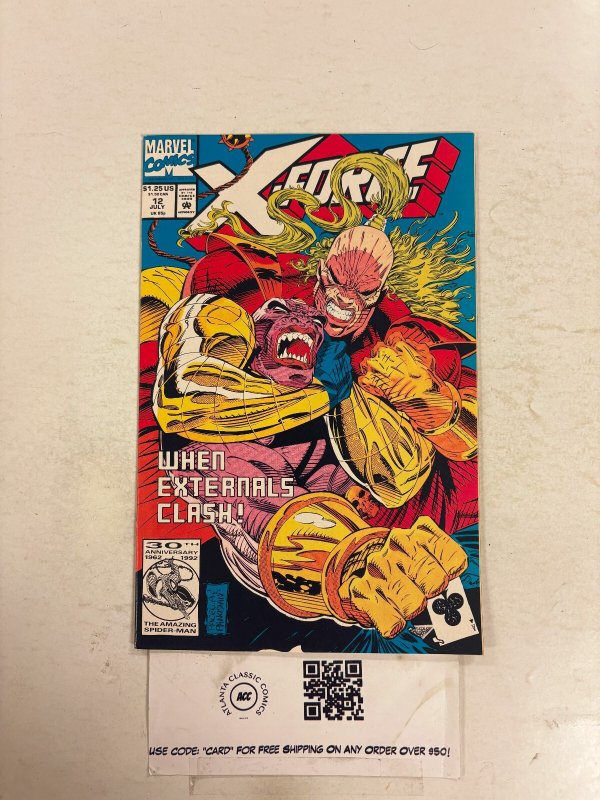X-Force #12 NM Marvel Comic Books Cannonball Boom-Boom Sunspot Cable 16 HH108