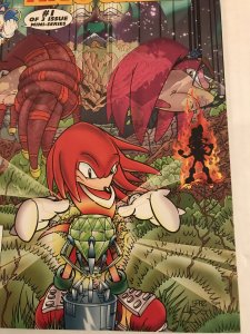 Knuckles #1 : Archie 7/96 NM; Scarce Newsstand Variant, Sega game, Sonic