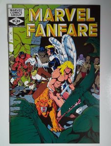 Marvel Fanfare #4 (1982) Marvel 9.4 NM Comic Book