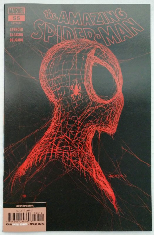 The Amazing Spider-Man #55, 856 RED 2ND PRINT (NM+)(2021)