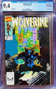 Wolverine 24 CGC 9.4 Jim Lee X-Men 3653 Marvel 1990
