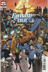 Fantastic Four # 40 Variant Cover NM Marvel 2022 [D8]