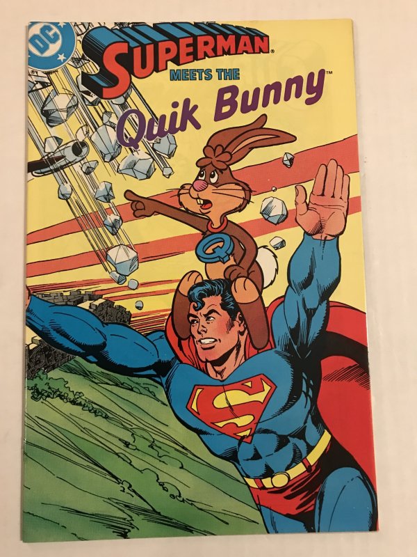 Superman Meets the Quik Bunny #1 : DC Nestle 1987 NM; promo, Carmine Infantino