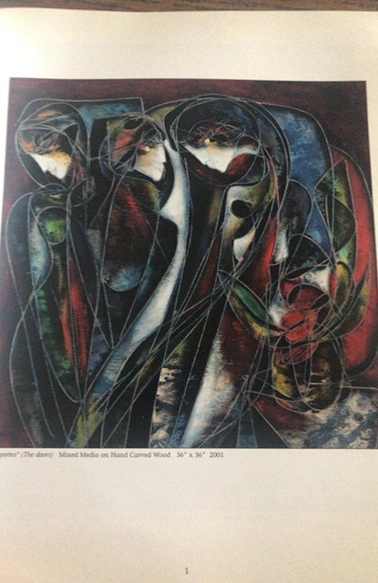 Jean- Claude Gaugy art exhibit catalog,2001,32p