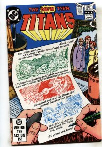New Teen Titans #20 1985 1st appearance of The Disruptor-COMIC BOOK