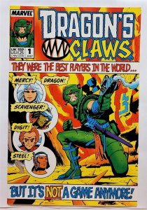 Dragons Claws #1 (July 1988, Marvek UK) 8.5 VF+  