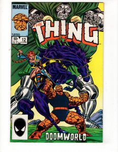 The Thing #12 (1984) DOCTOR DOOM Appearance !!! Nuff Said....   / ID#244-B