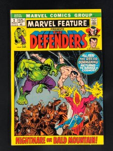 Marvel Feature #2 (1972) FN/VF 2nd Team Appearance of The Defenders