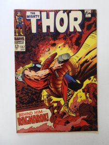 Thor #157 (1968) VG+ condition