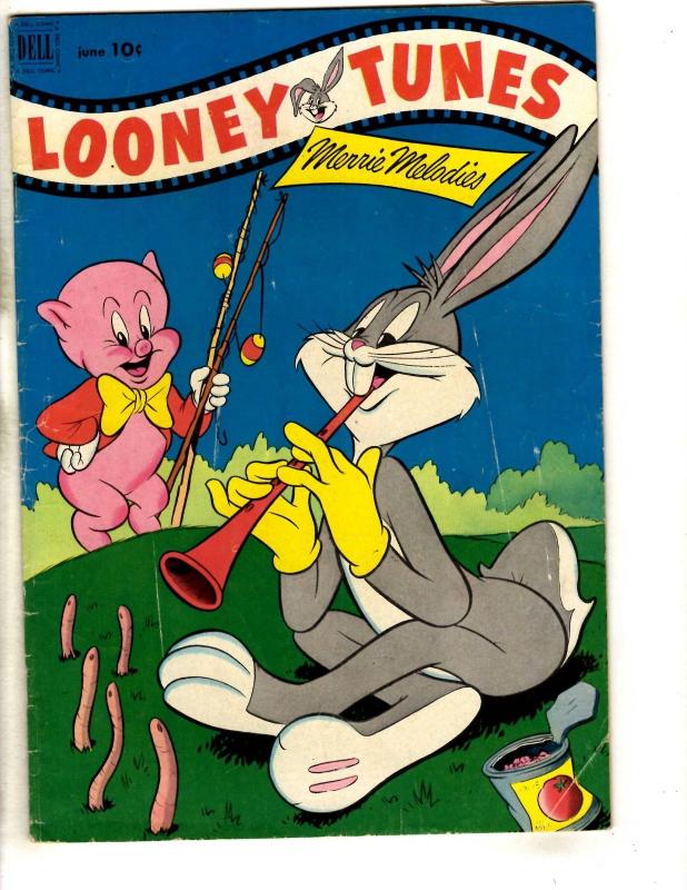 Looney Tunes & Merrie Melodies # 128 VG Dell Golden Age Comic Bugs Bunny JL11