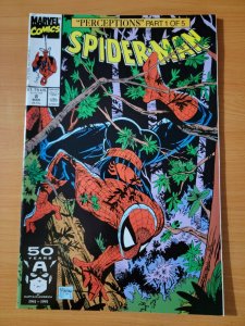Spider-Man #8 Direct Market Edition ~ NEAR MINT NM ~ 1991 Marvel Comics 