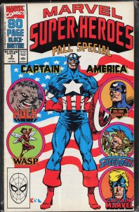 Marvel Super-Heroes #3 (1990) Captain America