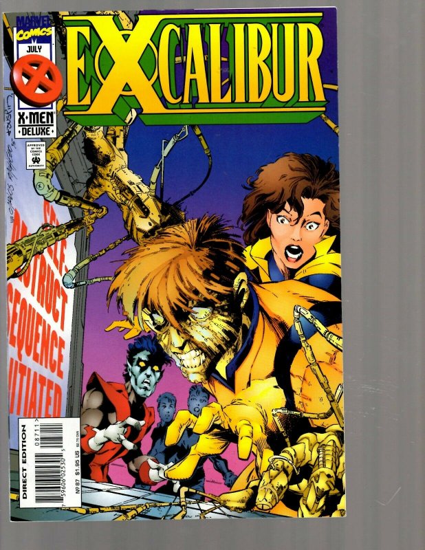 12 Marvel Comic Books Excalibur # 79 83 84 85 87 88 90 90 92 94 95 96  EK19