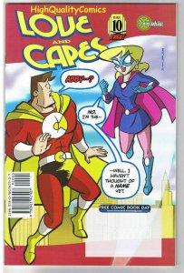 LOVE and CAPES #10, FCBD, Thomas Zahler, 2009, NM