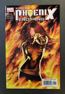 X-MEN PHOENIX ENDSONG #1-5 COMPLETE SET MARVEL COMICS 2005 NM