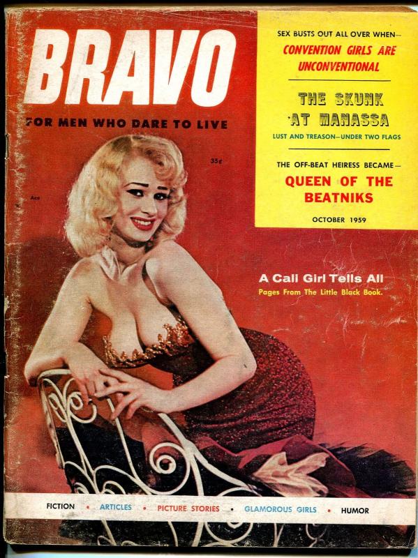 Bravo Magazine October 1959- Queen of the Beatniks- Cheesecake