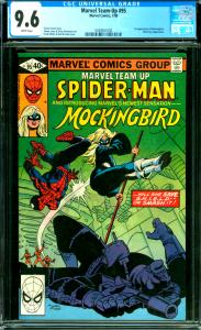 Marvel Team-Up #95 CGC Graded 9.6 1st Mockingbird, Nick Fury App.