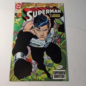 Superman #81,NM Reign of the Supermen, DC Comics, 1993