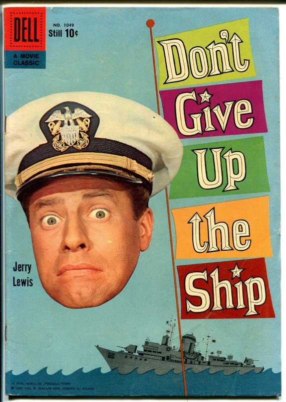 Don't Give Up The Ship-Four Color Comics #1049 1959-Dell-Jerry Lewis-VF