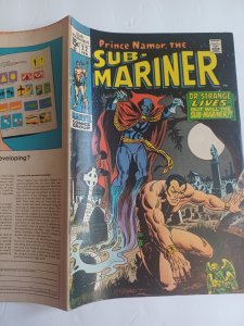 Sub-Mariner #22 - Namor - Doctor Starnge - 1970 - VG+