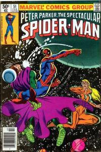 Spectacular Spider-Man (1976 series) #51, VG+ (Stock photo)