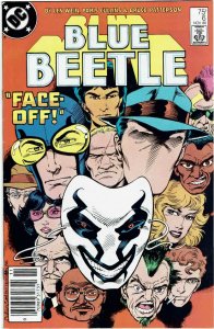 Blue Beetle #6 (1986 v1) Len Wein Newsstand The Question NM