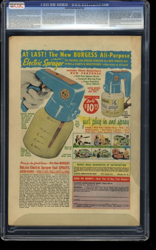 Shock SuspenStories #3 CGC FN- 5.5 Off White to White