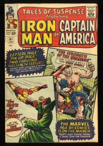 Tales Of Suspense #61 FN- 5.5 Mandarin! Iron Man!