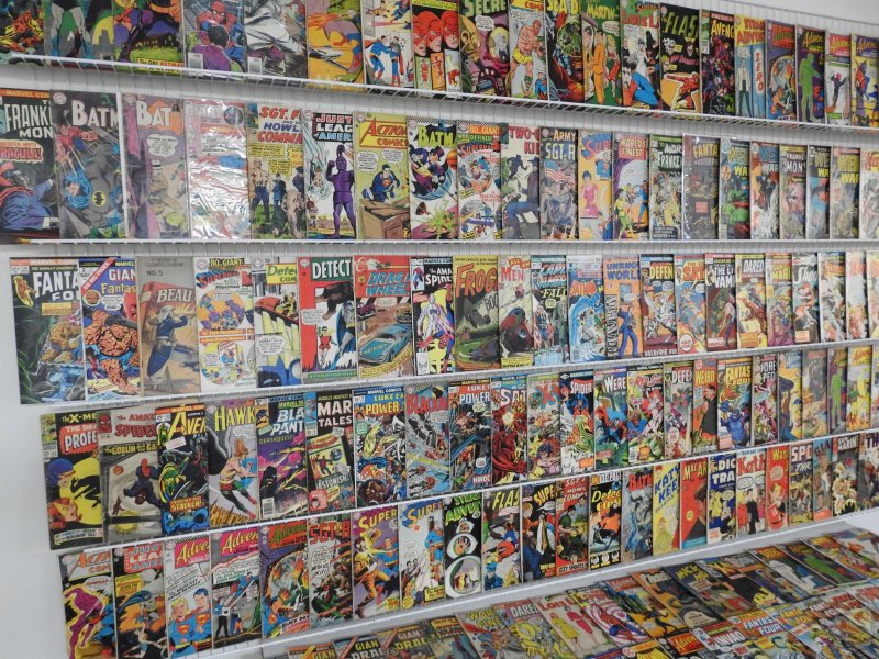 Huge Lot 150+ Silver/Bronze Low Grade Comics W/ Adventure Comics, +More See desc