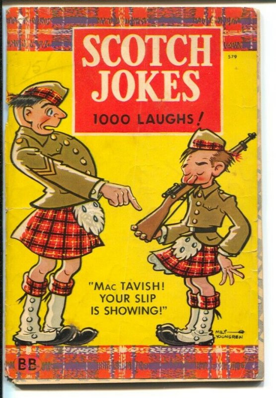 Scotch Jokes #579 1944-Nilt Youngren-Phyllis McGinley-Ogden Nash-FR/G