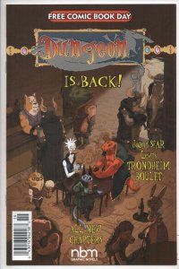 DUNGEON is BACK #1, FCBD, NM,  NBM, Trondheim Boulet, 2021