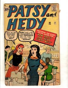 Patsy & Hedy # 80 GD/VG Marvel Silver Age Comic Book Teenage Romance J325 