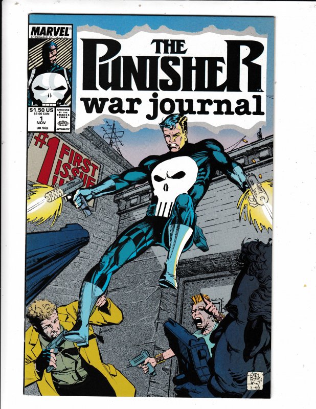 The Punisher War Journal #1 (1988) VF/FN MARVEL COMICS