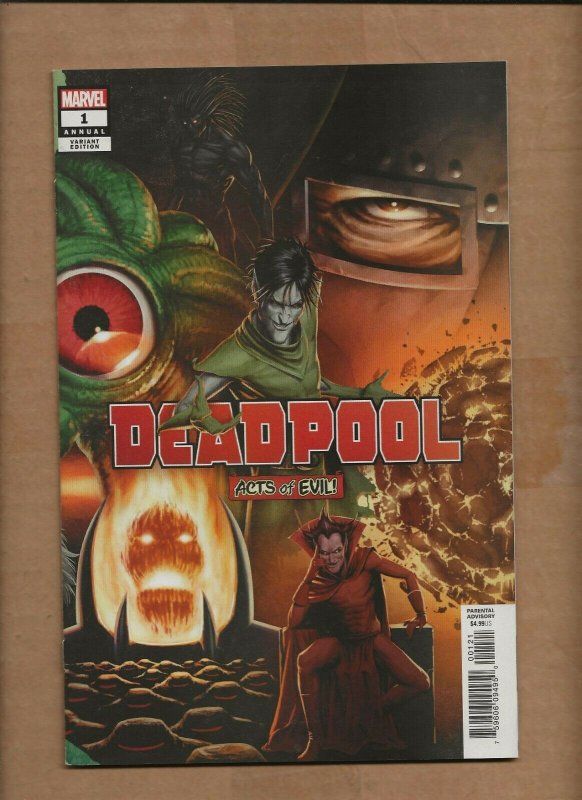DEADPOOL ANNUAL #1 JOHN TYLER CHRISTOPHER CONNECTING VARIANT ACTS OF EVIL  