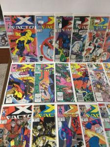 X-factor 11 15 25 31 32 33 34 35 36 37 39 40 41 42 43 44 60 61 Nm Near Mint A25