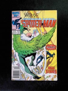 Web Of Spider-Man #24  Marvel Comics 1986 FN+ Newsstand