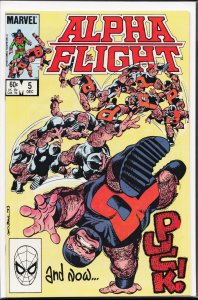 Alpha Flight #5 (1983) Alpha Flight [Key Issue]