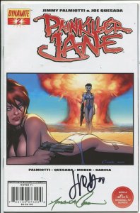 PainKiller Jane #2 ~ Signed By Amanda Commer + Lother ~ (Grade 9.2) WH