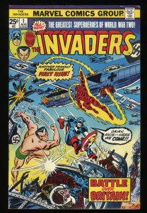Invaders #1 Captain America Human Torch Sub-Mariner John Romita!