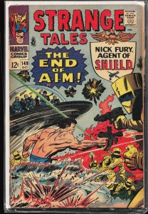 Strange Tales #149 (1966) Nick Fury