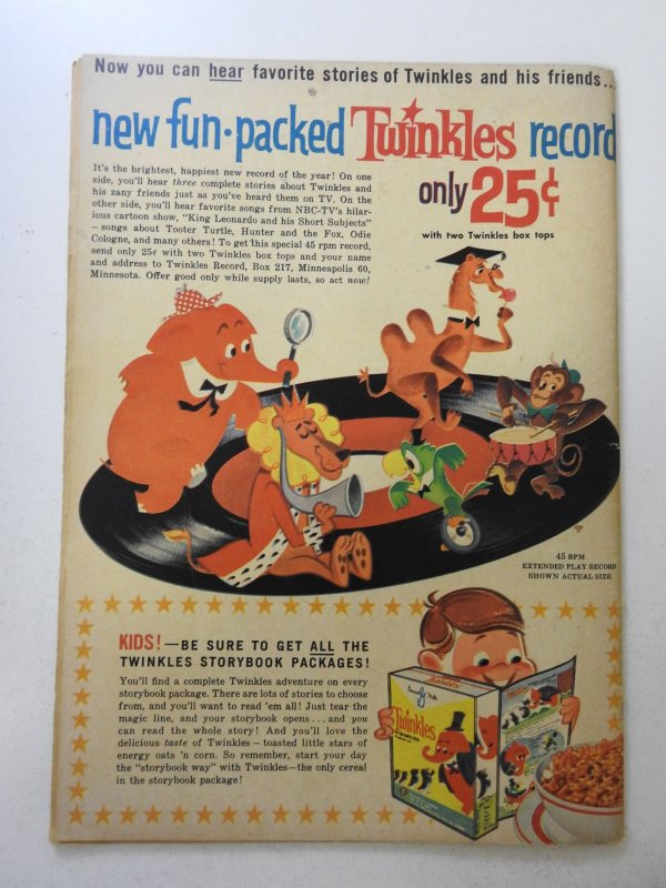 Donald Duck #77 (1961) VG Condition moisture stain