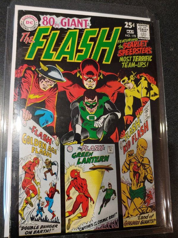 FLASH #178 FINE OVERSIZED ISSUE