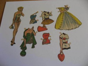 Archie KATY KEENE Fashions Dolls Fan Club Pin-Ups 6 Bill Woggon Ranch Debbie