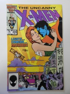 The Uncanny X-Men #204 (1986) VF Condition!