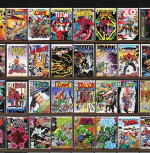 Huge Lot 140+ Comics with Silver Surfer, Shadowman, The H.A.R.D. Corps & More!