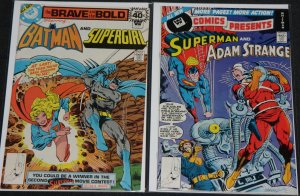 DC WHITMAN VARIANT COVERS 11 Mid Grade Comic Lot FN-VF Batman Superman JLA
