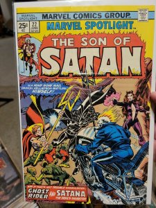 Marvel Spotlight Vol. 1 Issue 22 (1971-1977) Marvel Comic Hellstorm Son Of Satan