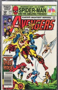The Avengers #214 (1981) The Avengers